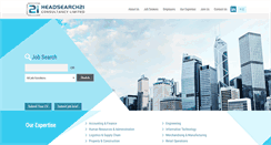 Desktop Screenshot of headsearch21.com